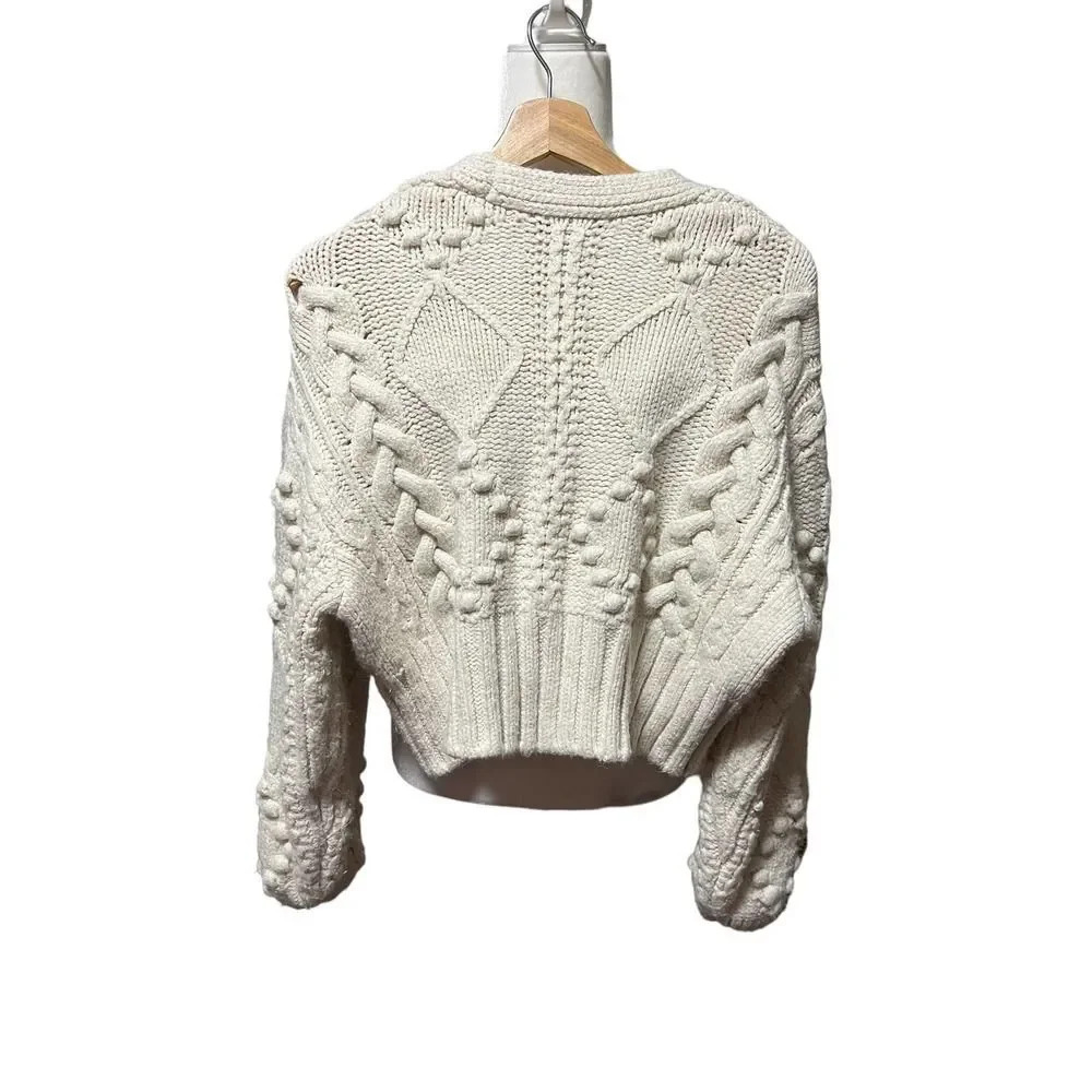 Zara knit cardigan with jewel buttons - Picture 10 of 12